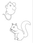Squirrel and Mouse